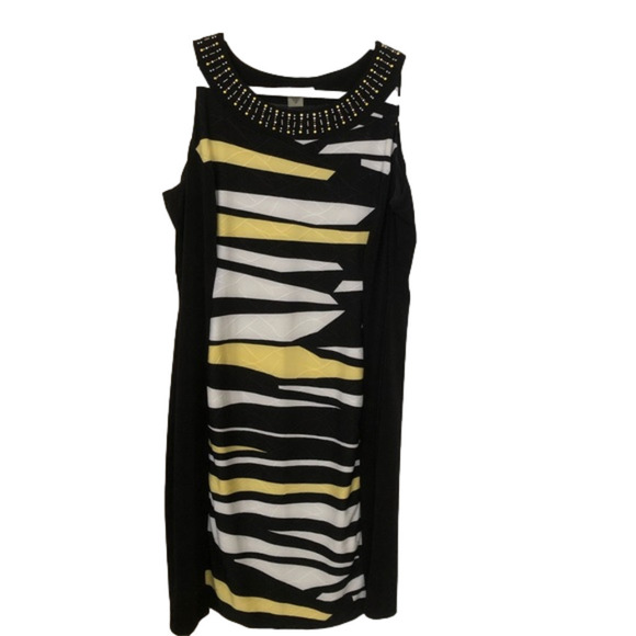 Allison Daley Petite Embellished Sleeveless - Picture 1 of 4